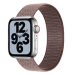 Cinturino di ricambio in nylon a giro singolo, misura: L 165 mm per Apple Watch Series 6 e SE e 5 e 4 44 mm / 3 e 2 e 1 42 mm, L 165mm 44mm / 42mm