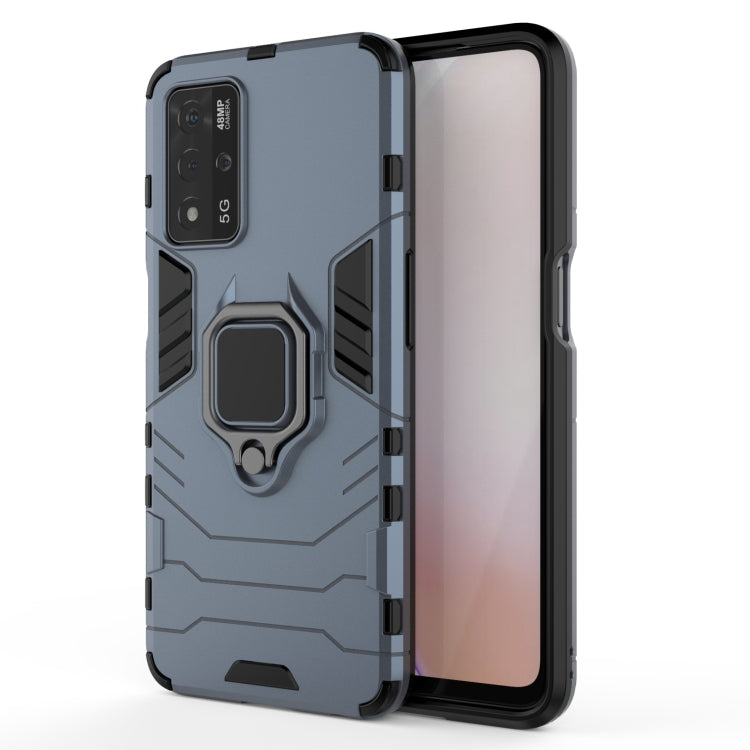 Custodia protettiva antiurto per PC + TPU con supporto per anello magnetico, For OPPO A93s 5G