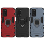 Custodia protettiva antiurto per PC + TPU con supporto per anello magnetico, For OPPO A93s 5G