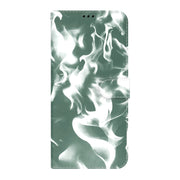 Custodia in pelle flip orizzontale modello Cloud Fog con supporto, slot per schede e portafoglio, For iPhone 13 mini, For iPhone 13, For iPhone 13 Pro, For iPhone 13 Pro Max