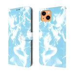 Custodia portafoglio in pelle per iPhone 13 mini, 13, 13 Pro, 13