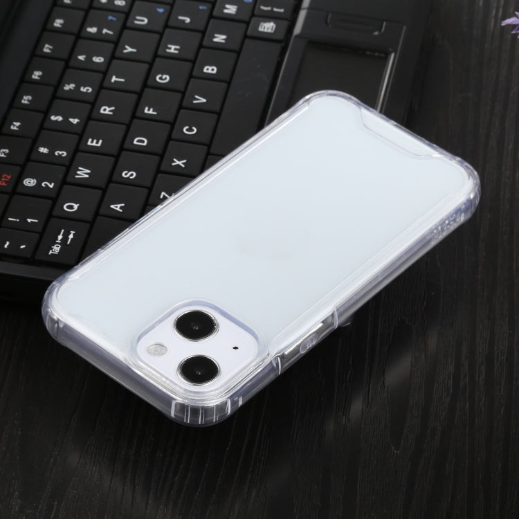 Custodia protettiva in TPU + PC trasparente antiurto a quattro angoli, For iPhone 13 mini, For iPhone 13, For iPhone 13 Pro, For iPhone 13 Pro Max