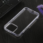 Custodia protettiva in TPU + PC trasparente antiurto a quattro angoli, For iPhone 13 mini, For iPhone 13, For iPhone 13 Pro, For iPhone 13 Pro Max