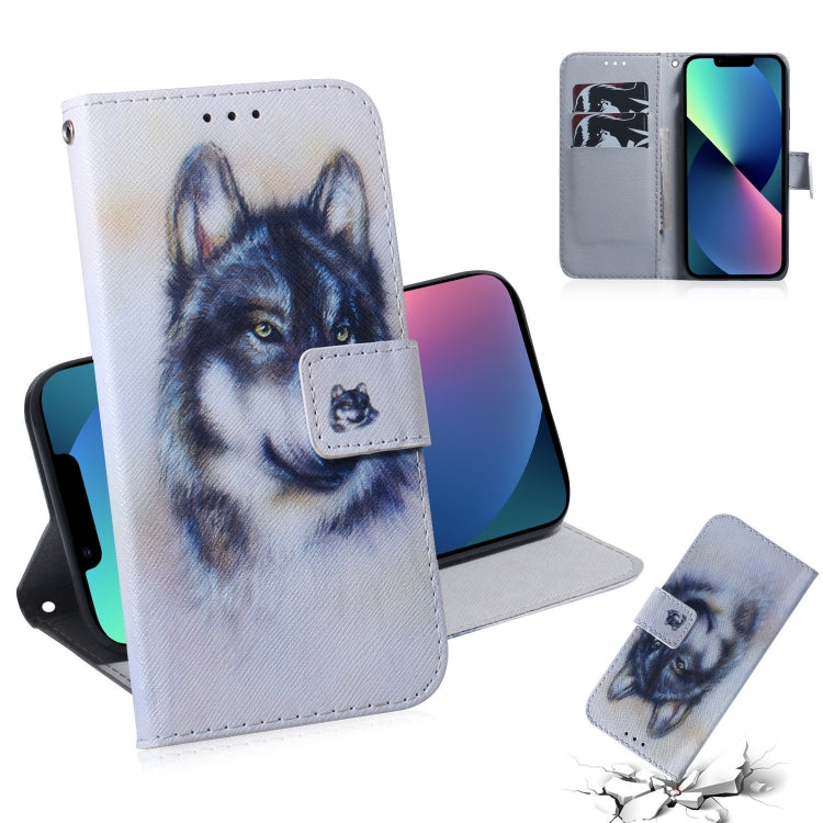 Custodia portafoglio in pelle flip per iPhone 13 mini
