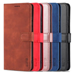 Custodia portafoglio in pelle con slot carte per OPPO A16