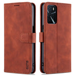 Custodia portafoglio in pelle con slot carte per OPPO A16