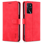 Custodia portafoglio in pelle con slot carte per OPPO A16