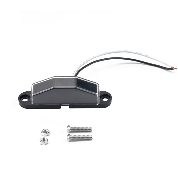 Luce targa triangolare per rimorchio / camper / camion 10-30V 4LED, A4067