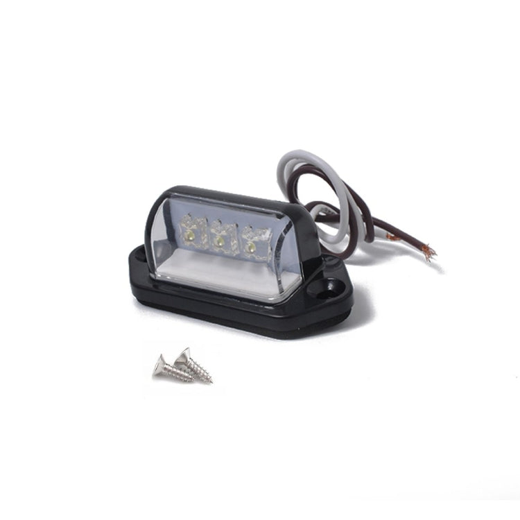 A5662 Camion rimorchio camion 12V 3LED luce targa luce posteriore, A5662