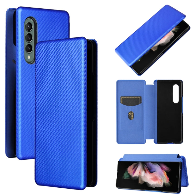 Struttura in fibra di carbonio Flip orizzontale magnetico Custodia in pelle TPU + PC + PU con slot per schede, For Motorola Edge 20, For Samsung Galaxy Z Fold3 5G, For OnePlus Nord 2 5G