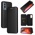 Struttura in fibra di carbonio Flip orizzontale magnetico Custodia in pelle TPU + PC + PU con slot per schede, For Motorola Edge 20, For Samsung Galaxy Z Fold3 5G, For OnePlus Nord 2 5G