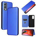 Struttura in fibra di carbonio Flip orizzontale magnetico Custodia in pelle TPU + PC + PU con slot per schede, For Motorola Edge 20, For Samsung Galaxy Z Fold3 5G, For OnePlus Nord 2 5G