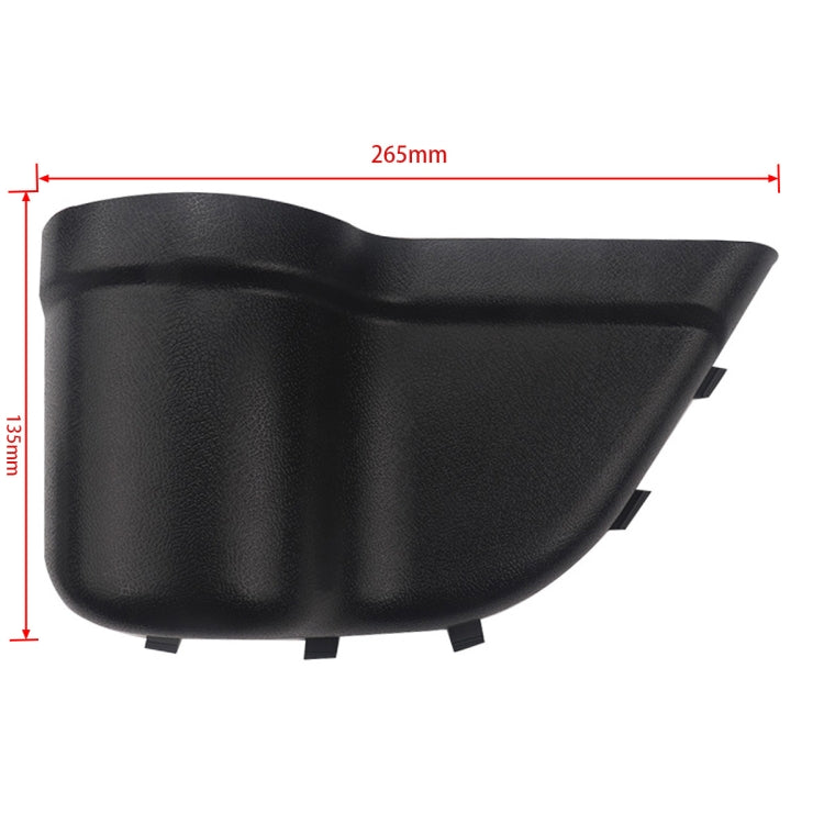 A5968 Portabicchieri per acqua con tasca in rete per porta anteriore dell'auto, 1 paio, per Jeep Wrangler, For Jeep Wrangler JK 2011-2018