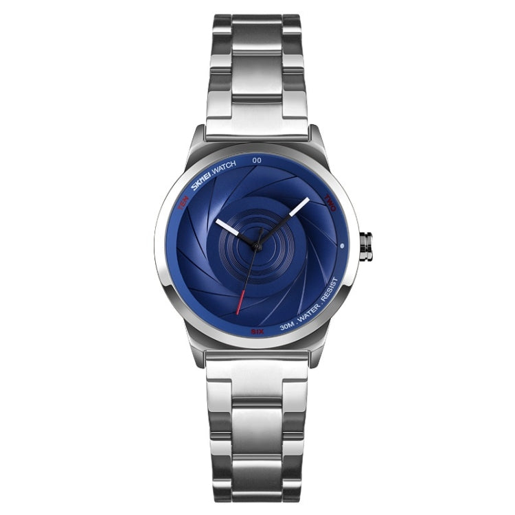 SKMEI 9210 Ladies Business Watch Semplice orologio al quarzo con quadrante 3D, For Ladies