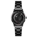 SKMEI 9210 Ladies Business Watch Semplice orologio al quarzo con quadrante 3D, For Ladies