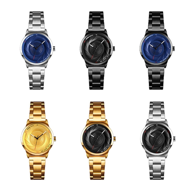 SKMEI 9210 Ladies Business Watch Semplice orologio al quarzo con quadrante 3D, For Ladies