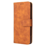 Tinta unita Skin Feel Fibbia magnetica Flip orizzontale Custodia in pelle PU con struttura in vitello con supporto e slot per schede e portafoglio, For Motorola Edge 20, For Umidigi Power 5, For ZTE Blade A71, For ZTE Blade A51