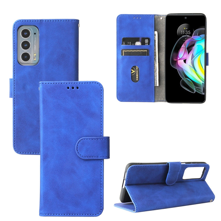 Tinta unita Skin Feel Fibbia magnetica Flip orizzontale Custodia in pelle PU con struttura in vitello con supporto e slot per schede e portafoglio, For Motorola Edge 20, For Umidigi Power 5, For ZTE Blade A71, For ZTE Blade A51