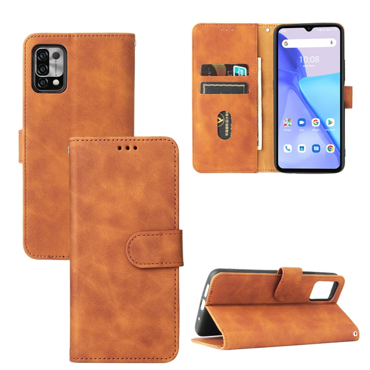 Tinta unita Skin Feel Fibbia magnetica Flip orizzontale Custodia in pelle PU con struttura in vitello con supporto e slot per schede e portafoglio, For Motorola Edge 20, For Umidigi Power 5, For ZTE Blade A71, For ZTE Blade A51