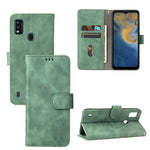 Tinta unita Skin Feel Fibbia magnetica Flip orizzontale Custodia in pelle PU con struttura in vitello con supporto e slot per schede e portafoglio, For Motorola Edge 20, For Umidigi Power 5, For ZTE Blade A71, For ZTE Blade A51