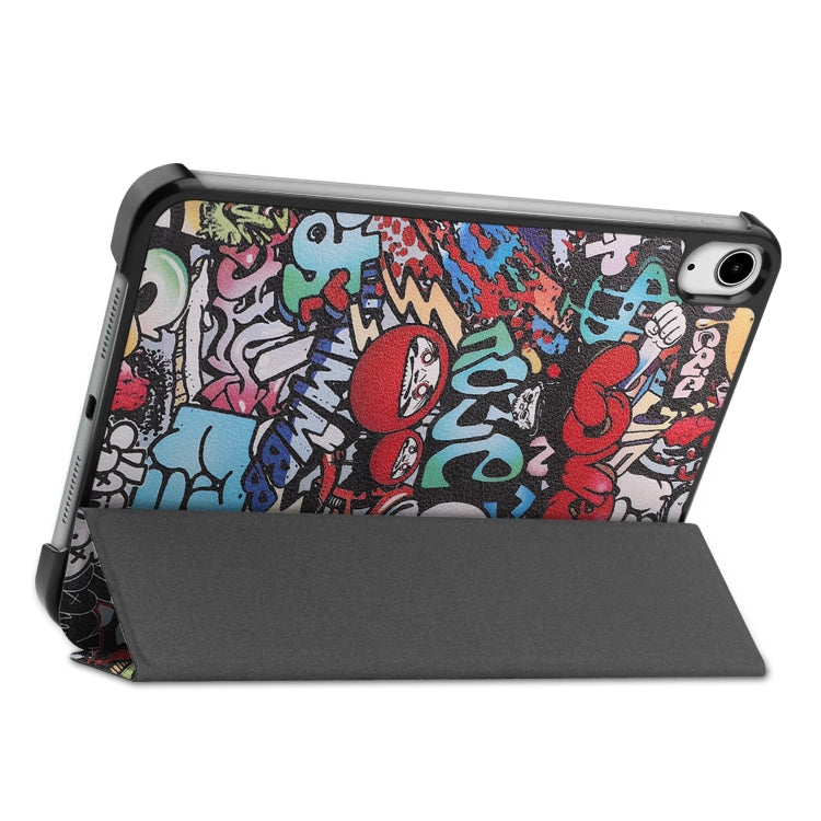 Custodia in pelle PU con supporto a 3 pieghe per iPad mini 6