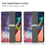 Custodia in pelle PU per Xiaomi Pad 5 con funzione Sleep/Wake