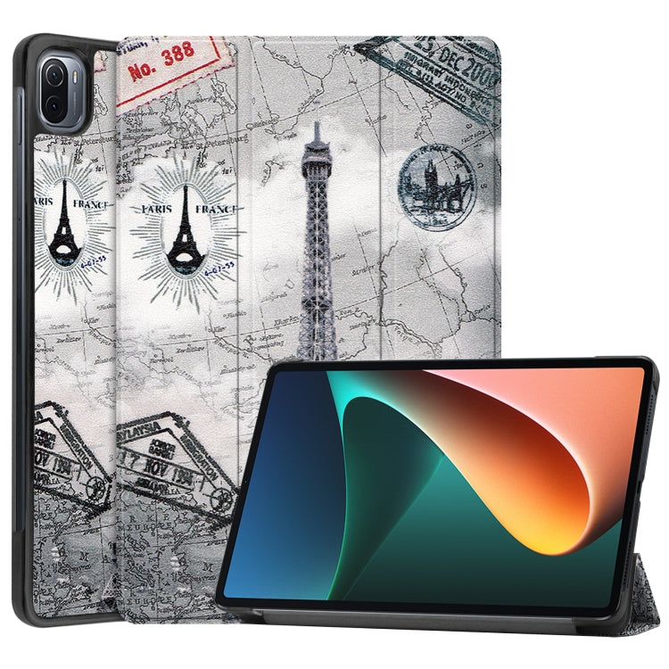 Custodia in pelle PU per Xiaomi Pad 5 con funzione Sleep/Wake