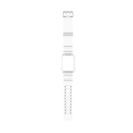 Cinturino di ricambio integrato in silicone con cinturino per Apple Watch Series, 7 41mm / 6 & SE & 5 & 4 40mm / 3 & 2 & 1 38mm, 7 45mm / 6 & SE & 5 & 4 44mm / 3 & 2 & 1 42mm