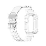 Cinturino di ricambio integrato in silicone con cinturino per Apple Watch Series, 7 41mm / 6 & SE & 5 & 4 40mm / 3 & 2 & 1 38mm, 7 45mm / 6 & SE & 5 & 4 44mm / 3 & 2 & 1 42mm