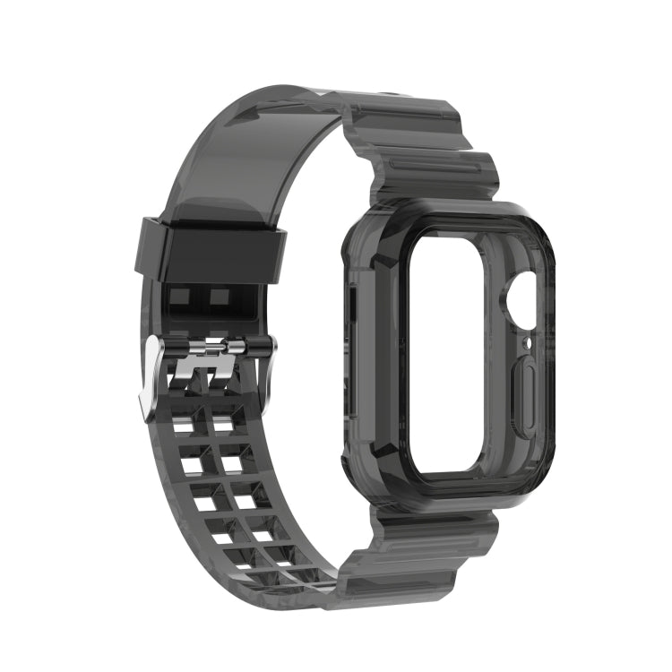 Cinturino di ricambio integrato in silicone con cinturino per Apple Watch Series, 7 41mm / 6 & SE & 5 & 4 40mm / 3 & 2 & 1 38mm, 7 45mm / 6 & SE & 5 & 4 44mm / 3 & 2 & 1 42mm
