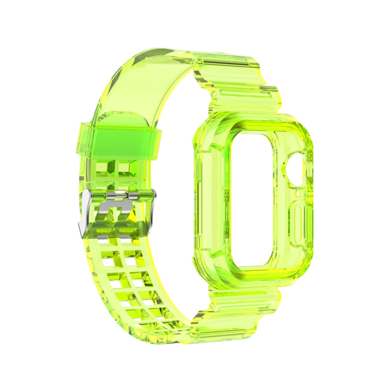 Cinturino di ricambio integrato in silicone con cinturino per Apple Watch Series, 7 41mm / 6 & SE & 5 & 4 40mm / 3 & 2 & 1 38mm, 7 45mm / 6 & SE & 5 & 4 44mm / 3 & 2 & 1 42mm