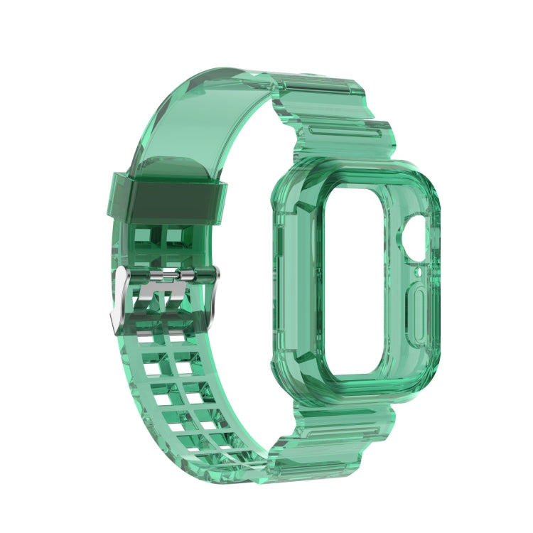 Cinturino di ricambio integrato in silicone con cinturino per Apple Watch Series, 7 41mm / 6 & SE & 5 & 4 40mm / 3 & 2 & 1 38mm, 7 45mm / 6 & SE & 5 & 4 44mm / 3 & 2 & 1 42mm