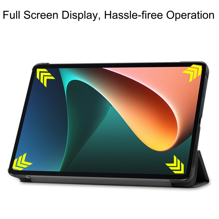 Custodia a libro in pelle con supporto per Xiaomi Pad 5