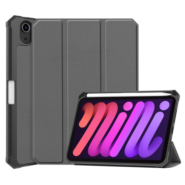 Custodia TPU con slot penna per iPad mini 6 (2024)