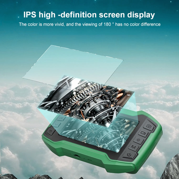 inskam452-2 Schermo IPS da 4,5 pollici a doppia lente 1080P HD Endoscopio 200W Pixel Endoscopio industriale,, Hard Cable Length: 1m, Hard Cable Length: 5m, Hard Cable Length: 10m
