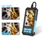 P90 14mm 4,5 pollici HD 500W Endoscopio per fotocamera con messa a fuoco automatica Endoscopio per tubi industriale impermeabile portatile,, Hard Cable Length: 2m, Hard Cable Length: 5m, Hard Cable Length: 10m