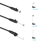 P90 14mm 4,5 pollici HD 500W Endoscopio per fotocamera con messa a fuoco automatica Endoscopio per tubi industriale impermeabile portatile,, Hard Cable Length: 2m, Hard Cable Length: 5m, Hard Cable Length: 10m