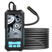 P90 11mm 4,5 pollici HD 500W Endoscopio per fotocamera con messa a fuoco automatica Endoscopio per tubi industriale impermeabile portatile,, Hard Cable Length: 2m, Hard Cable Length: 5m, Hard Cable Length: 10m