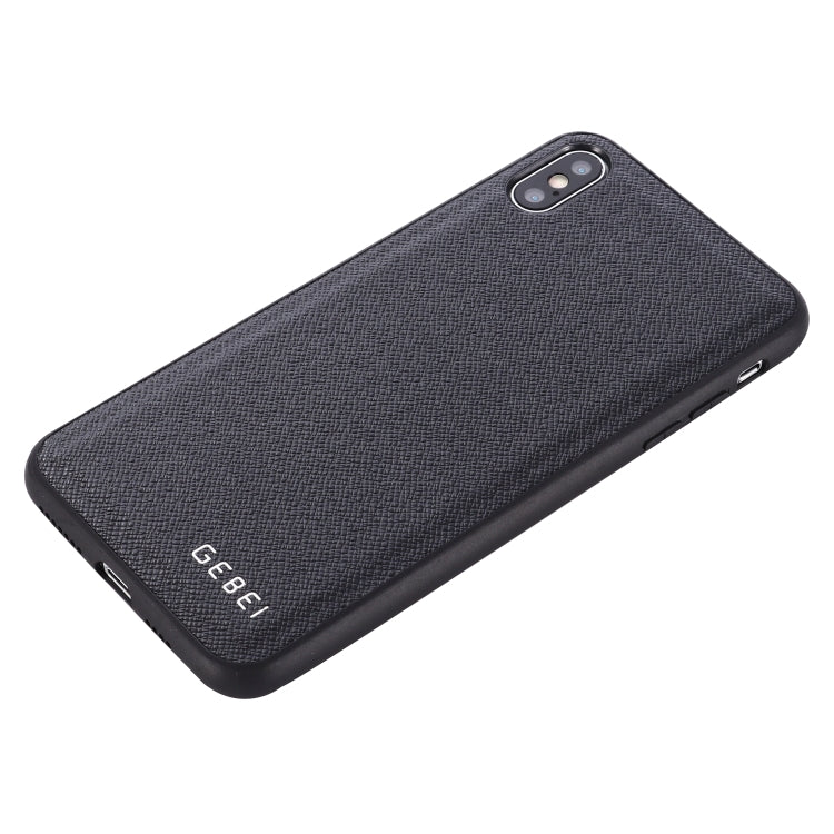 Custodia in pelle GEBEI per smartphone compatibili iPhone e Samsu