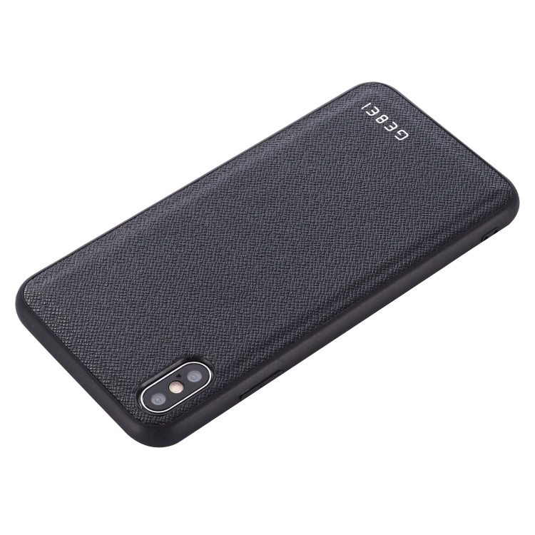 Custodia in pelle GEBEI per smartphone compatibili iPhone e Samsu