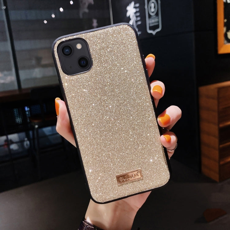 Custodia TPU con pelle per iPhone 13 mini