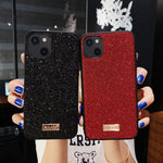 Custodia TPU con pelle per iPhone 13 mini