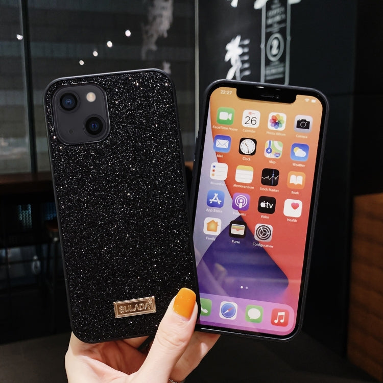 Custodia TPU con pelle per iPhone 13 mini