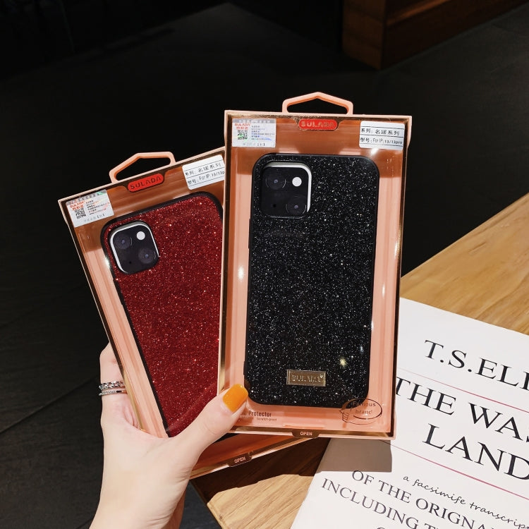 Custodia TPU con pelle per iPhone 13 mini
