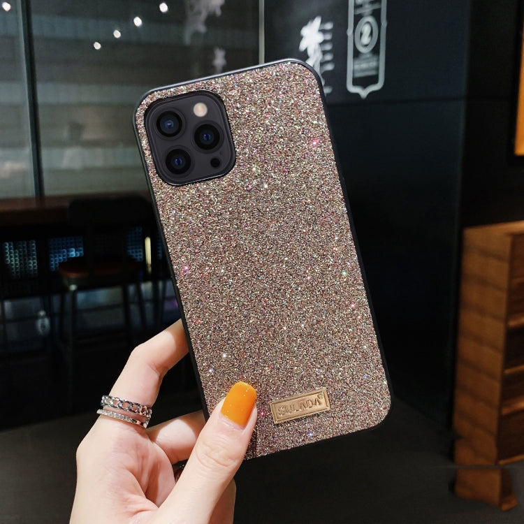 Custodia TPU con pelle per iPhone 13 mini