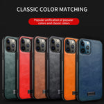 Custodia TPU in pelle per iPhone 13 Pro