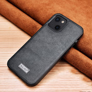 SULADA TPU antiurto + custodia protettiva in pelle fatta a mano, For iPhone 13 mini, For iPhone 13, For iPhone 13 Pro, For iPhone 13 Pro Max