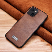 SULADA TPU antiurto + custodia protettiva in pelle fatta a mano, For iPhone 13 mini, For iPhone 13, For iPhone 13 Pro, For iPhone 13 Pro Max