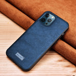 Custodia TPU in pelle per iPhone 13 Pro