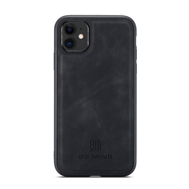 DG.MING M1 Series 3-Fold Multi Card Wallet + Cover posteriore magnetica Custodia antiurto con funzione di supporto, For iPhone 11, For iPhone 11 Pro, For iPhone 11 Pro Max